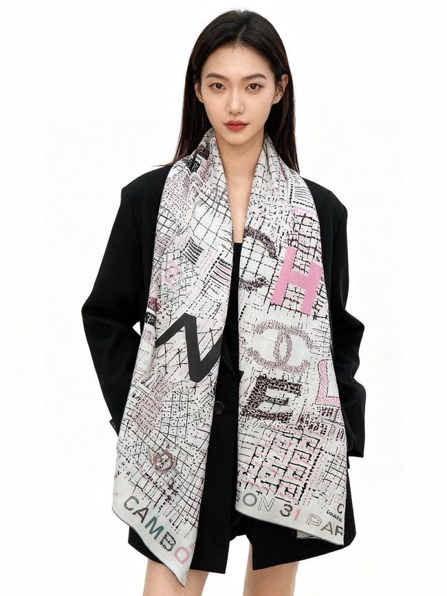 Chanel cashmere Shawl B25977-2