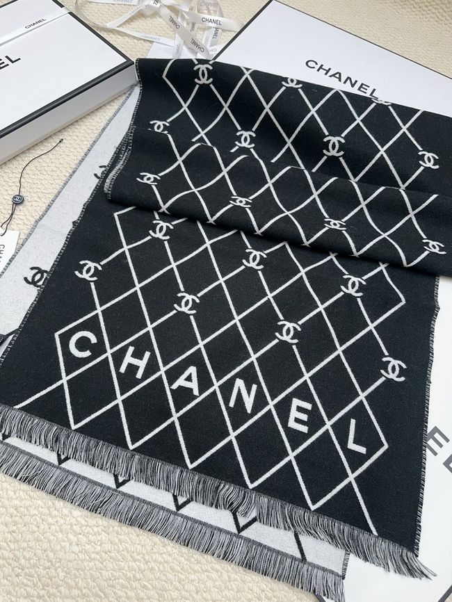 Chanel cashmere scarf B25978-1 Chanel cashmere scarf B25978-1