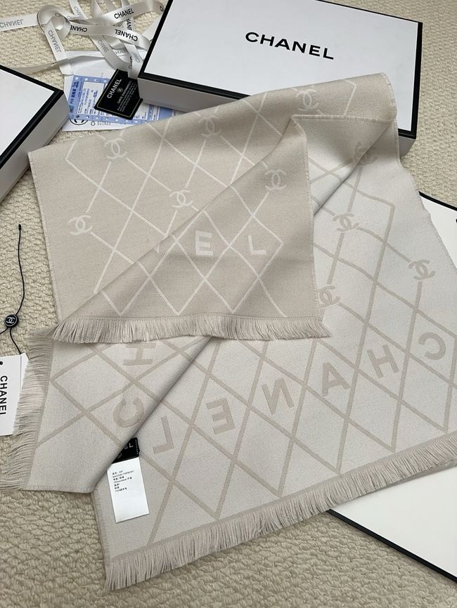 Chanel cashmere scarf B25978-3 Chanel cashmere scarf B25978-3