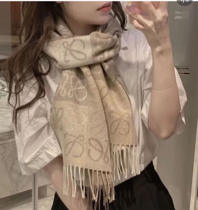 Loewe cashmere scarf 0018-2