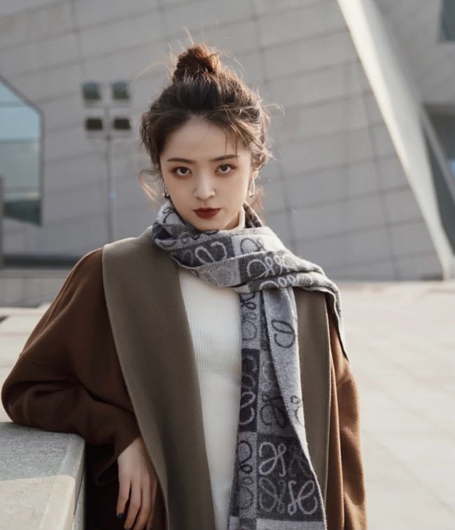 Loewe cashmere scarf 0018-3