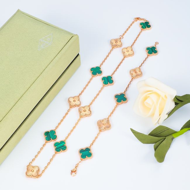 Van Cleef & Arpels necklace&Bracelet CE82055