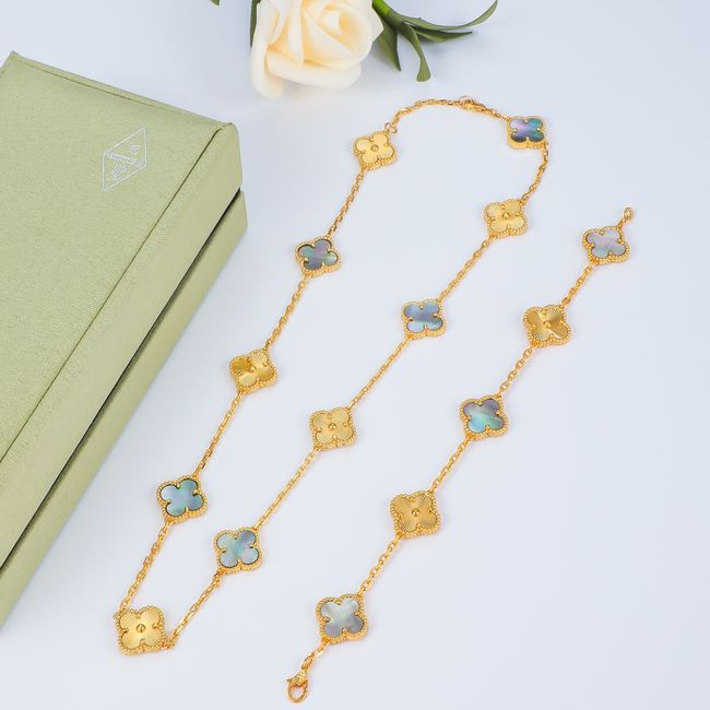 Van Cleef & Arpels necklace&Bracelet CE82057