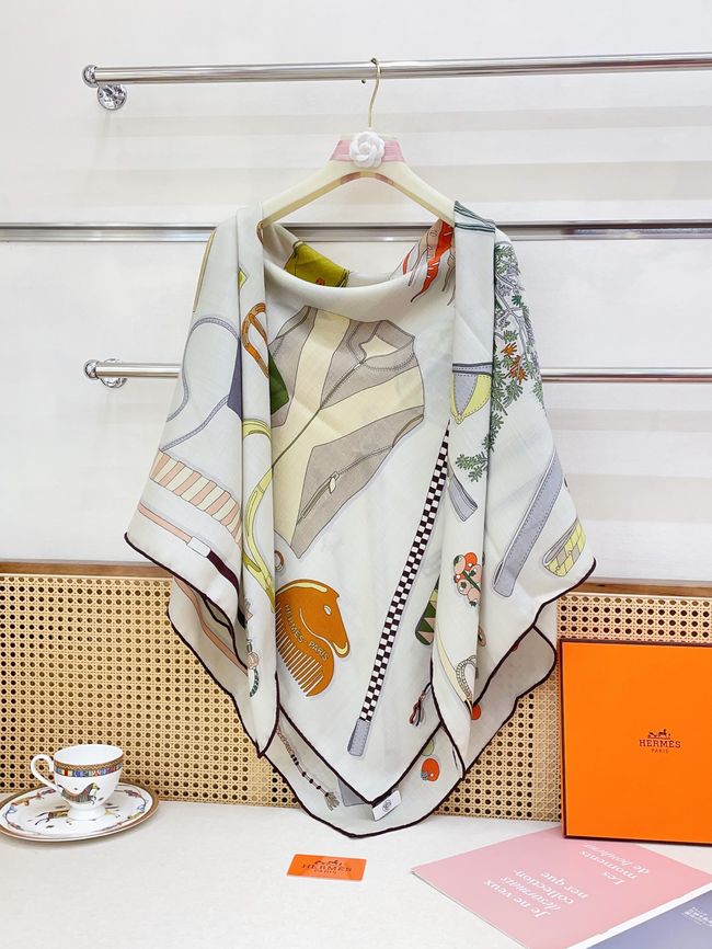 Hermes cashmere Shawl H24442-3
