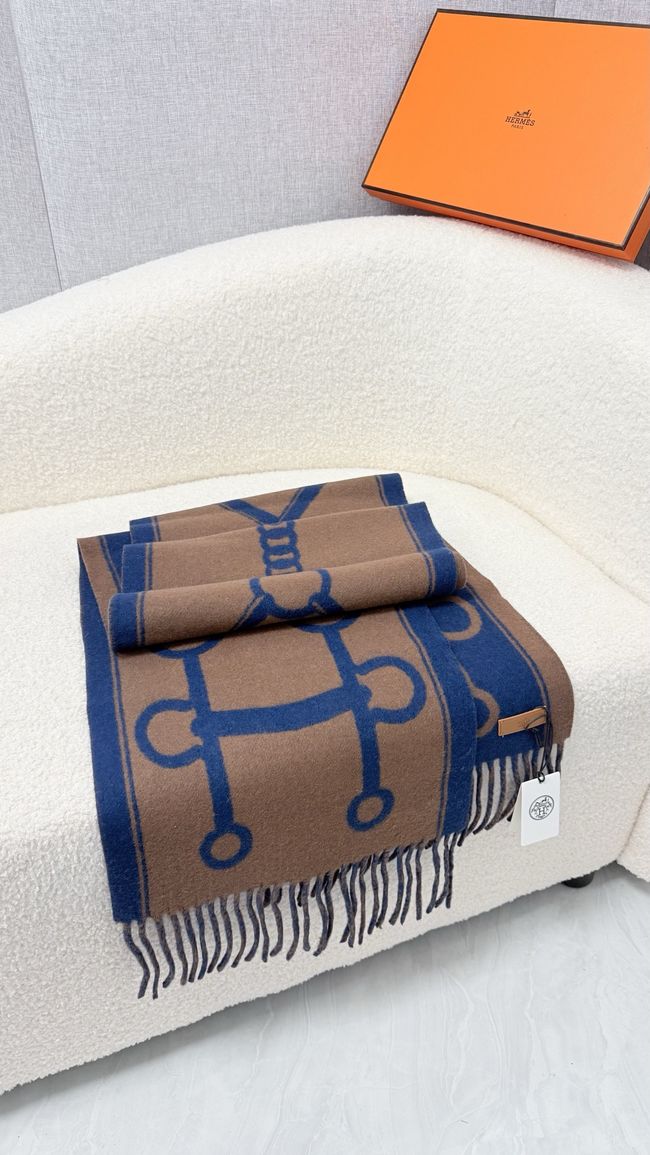 Hermes cashmere scarf H251526-1
