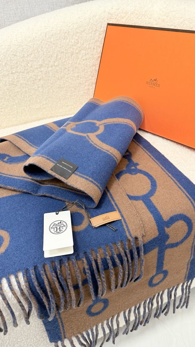 Hermes cashmere scarf H251526-1