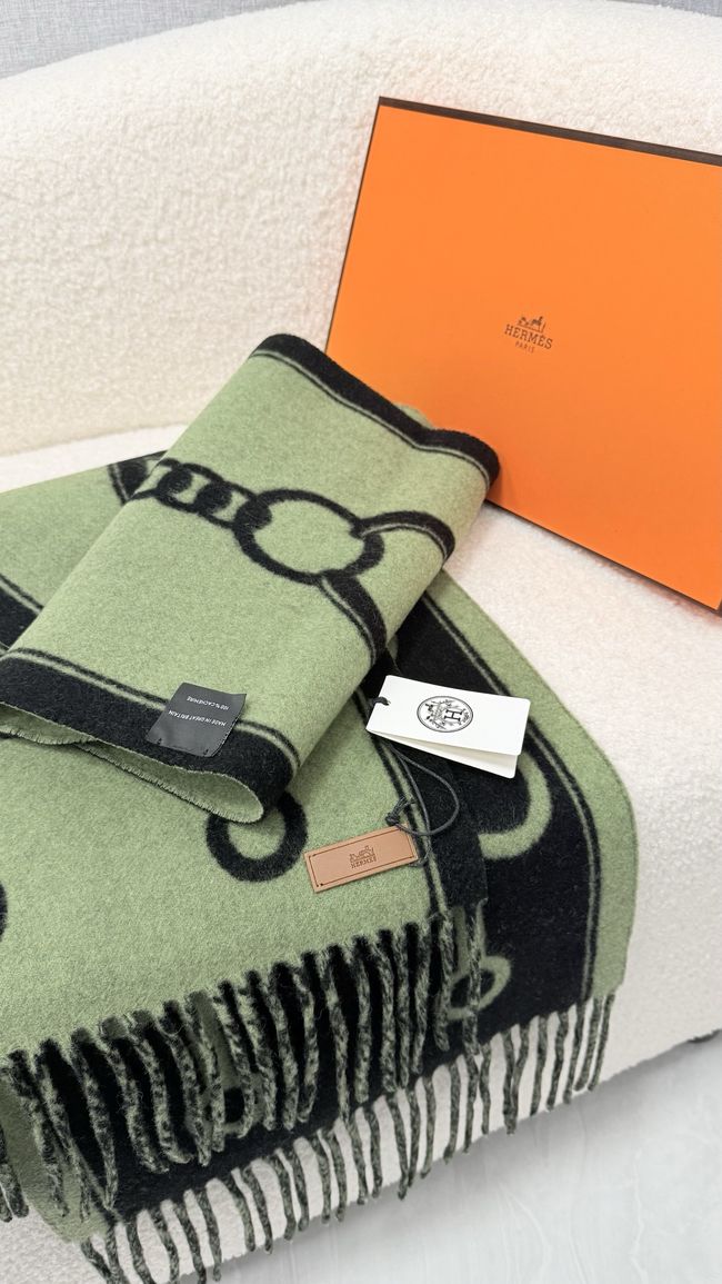 Hermes cashmere scarf H251526-2
