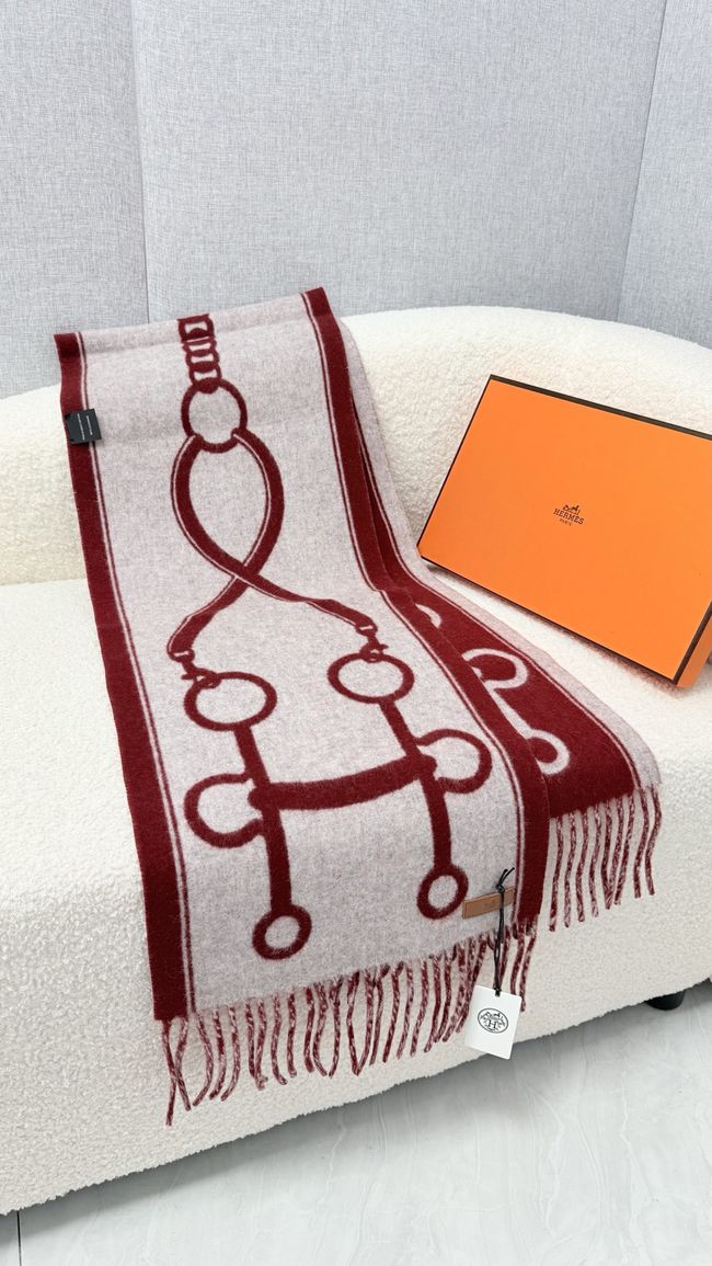 Hermes cashmere scarf H251526-3
