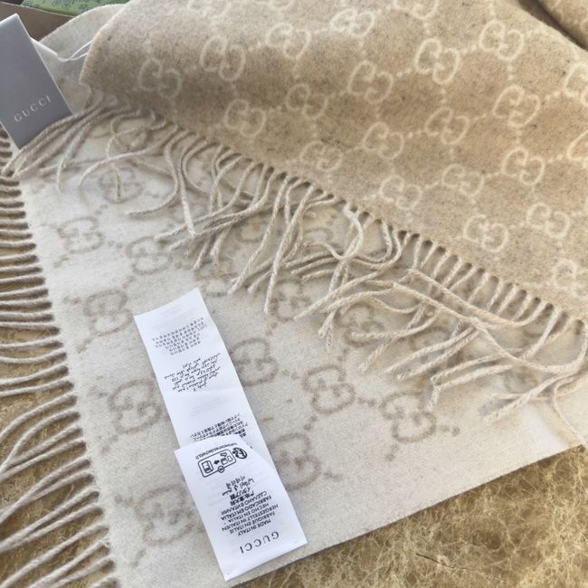 Gucci cashmere scarf 873731-1
