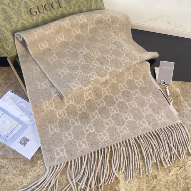 Gucci cashmere scarf 873731-1