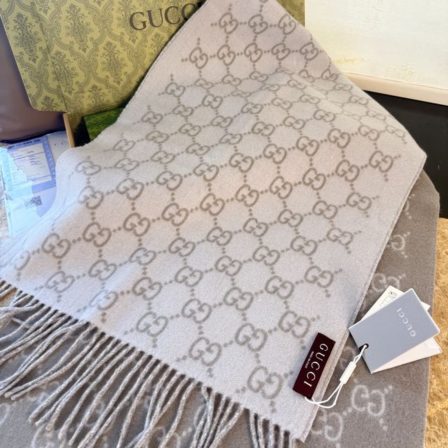 Gucci cashmere scarf 873731-2