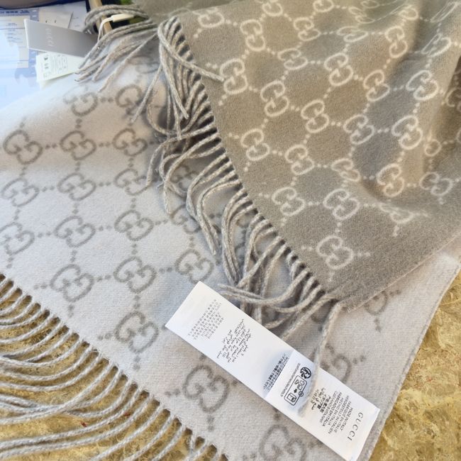 Gucci cashmere scarf 873731-2