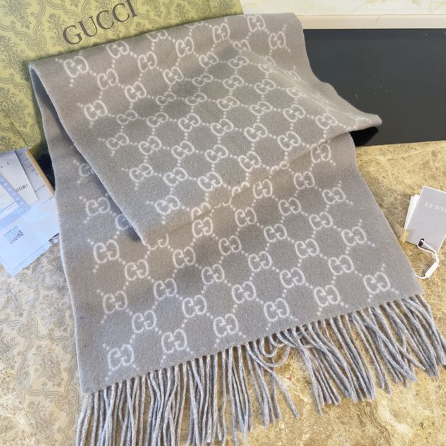 Gucci cashmere scarf 873731-2
