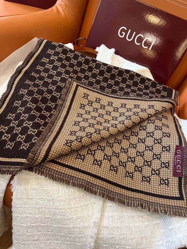 Gucci cashmere scarf 873732-2