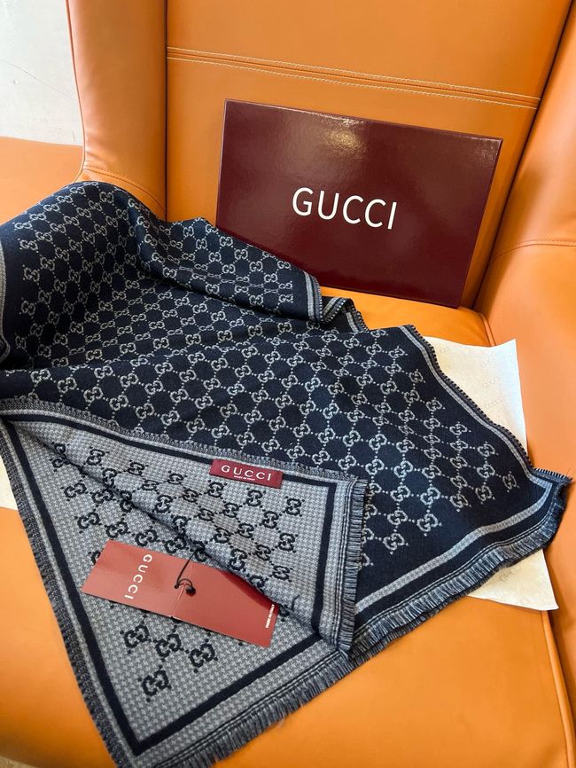 Gucci cashmere scarf 873732-3