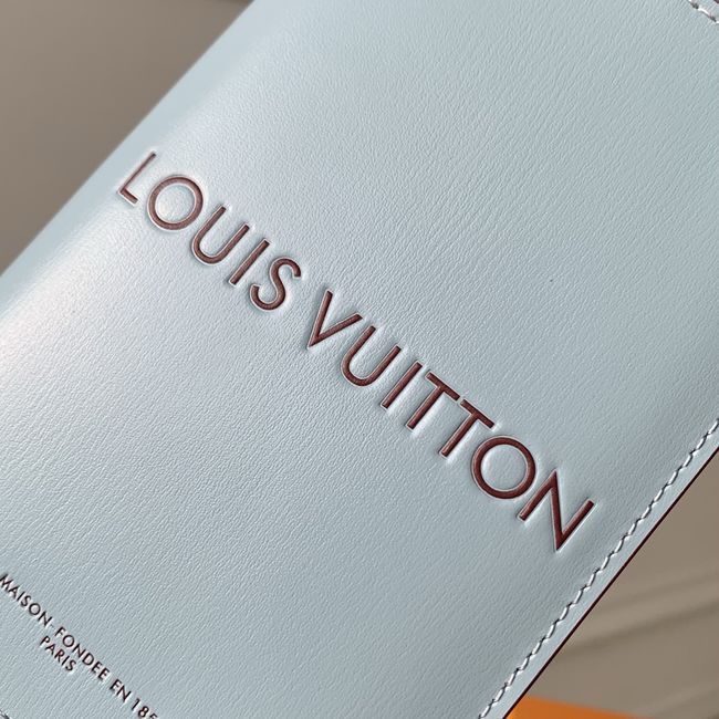Louis Vuitton Passport Cover M2A444 light blue Louis Vuitton Passport Cover M2A444 light blue