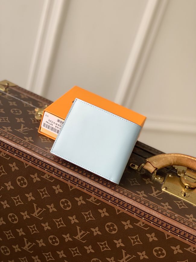 Louis Vuitton Multiple Wallet M2A448 light blue Louis Vuitton Multiple Wallet M2A448 light blue
