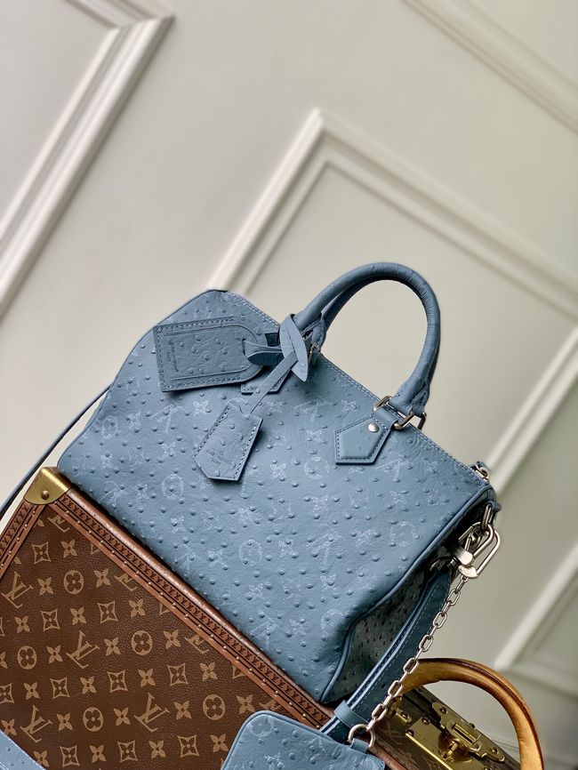 Louis Vuitton Runway Speedy P9 Bandouliere 30 M24425 blue Louis Vuitton Runway Speedy P9 Bandouliere 30 M24425 blue