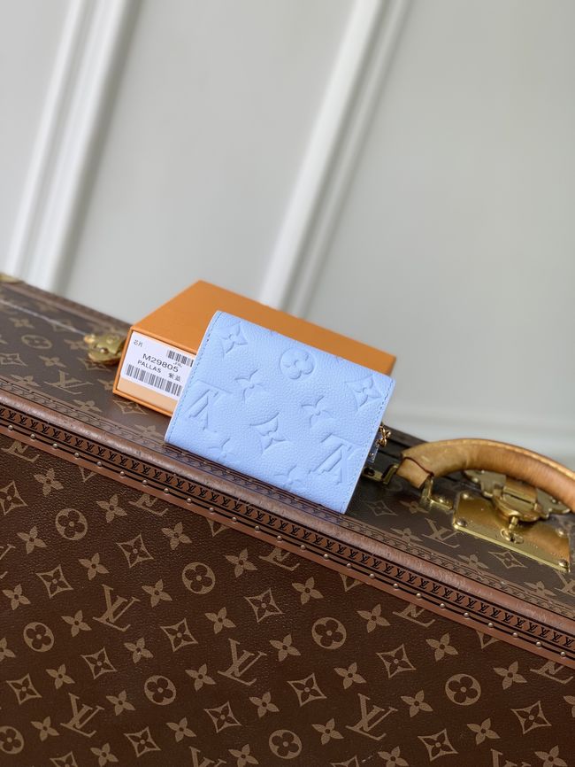 Louis Vuitton Rosalie Coin Purse M29796 Bleu Iris