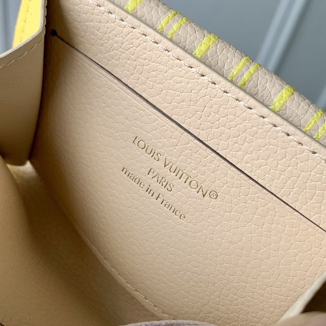 Louis Vuitton Rosalie Coin Purse M29803 Sunflower Yellow Louis Vuitton Rosalie Coin Purse M29803 Sunflower Yellow