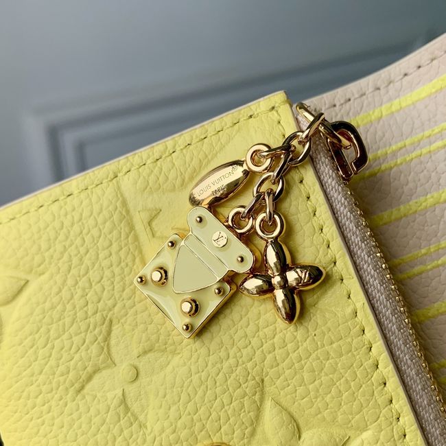 Louis Vuitton Rosalie Coin Purse M29803 Sunflower Yellow Louis Vuitton Rosalie Coin Purse M29803 Sunflower Yellow