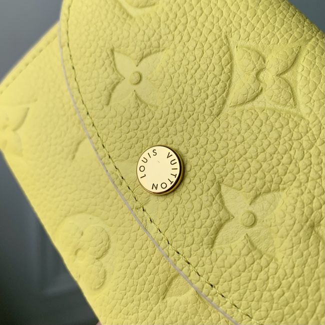 Louis Vuitton Rosalie Coin Purse M29803 Sunflower Yellow Louis Vuitton Rosalie Coin Purse M29803 Sunflower Yellow