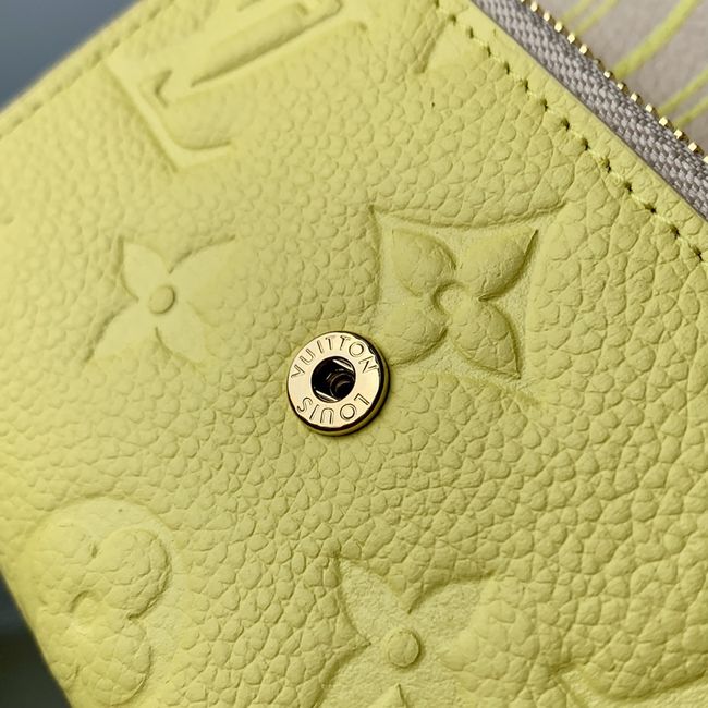 Louis Vuitton Rosalie Coin Purse M29803 Sunflower Yellow Louis Vuitton Rosalie Coin Purse M29803 Sunflower Yellow