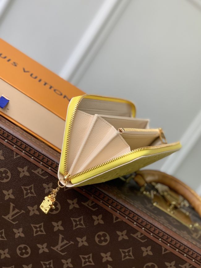 Louis Vuitton Zippy Wallet M29794 yellow Louis Vuitton Zippy Wallet M29794 yellow
