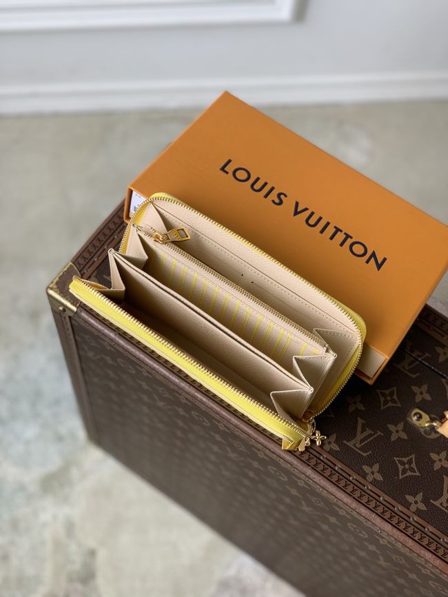 Louis Vuitton Zippy Wallet M29794 yellow Louis Vuitton Zippy Wallet M29794 yellow