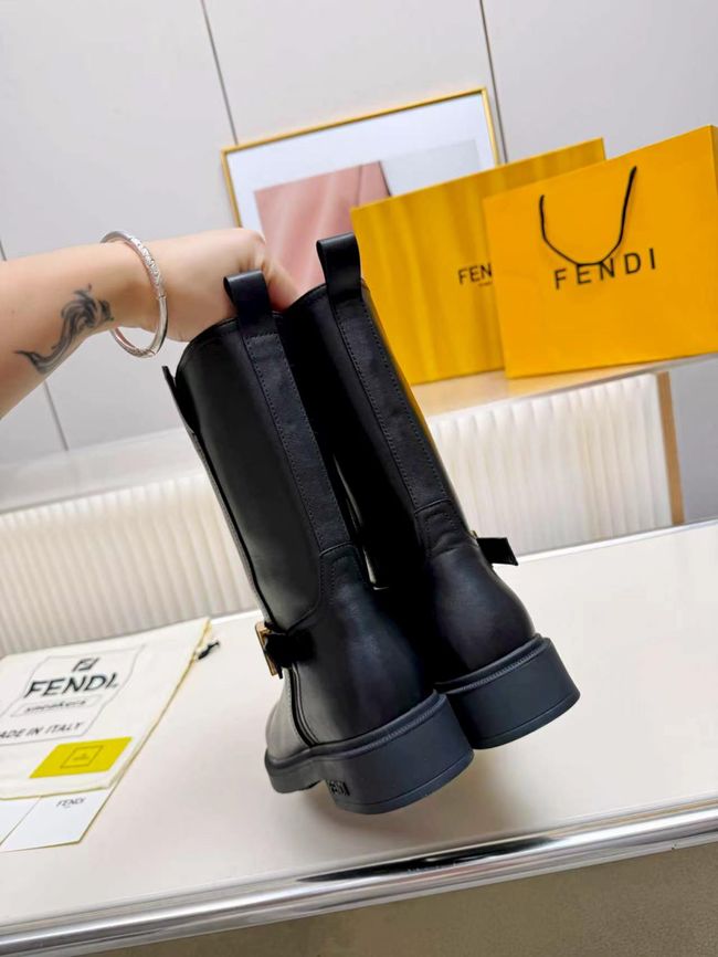 FENDI Commando leather boots 8T9048-1