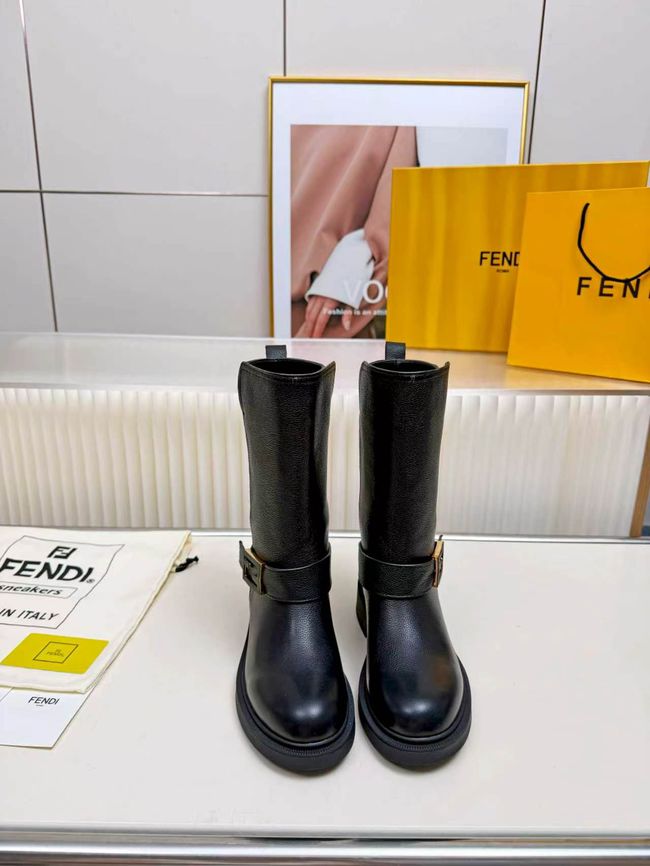 FENDI Commando leather boots 8T9048-2
