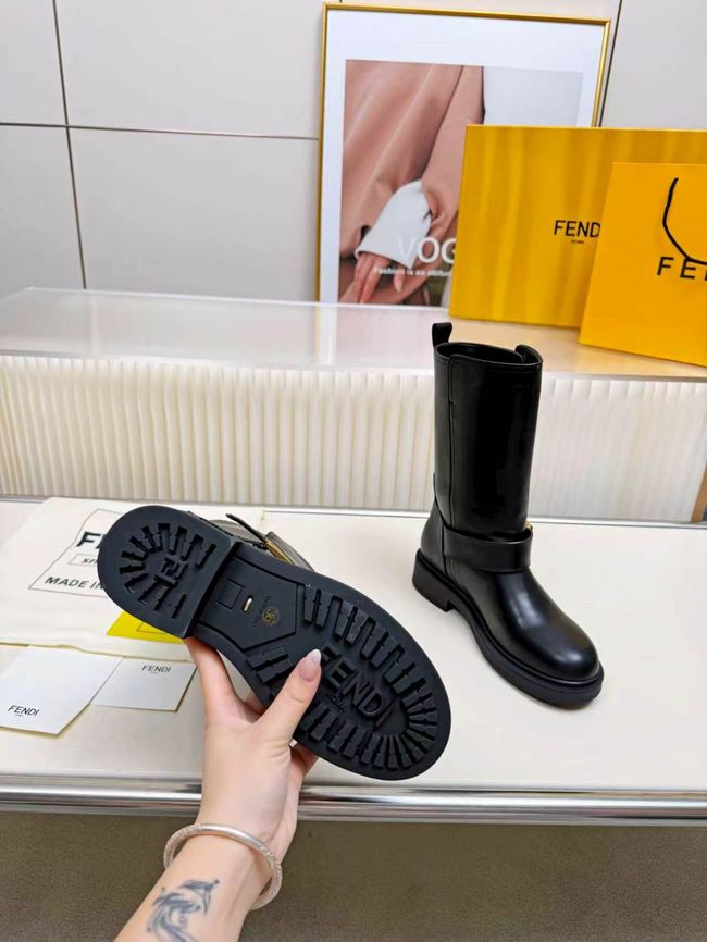 FENDI Commando leather boots 8T9048-2