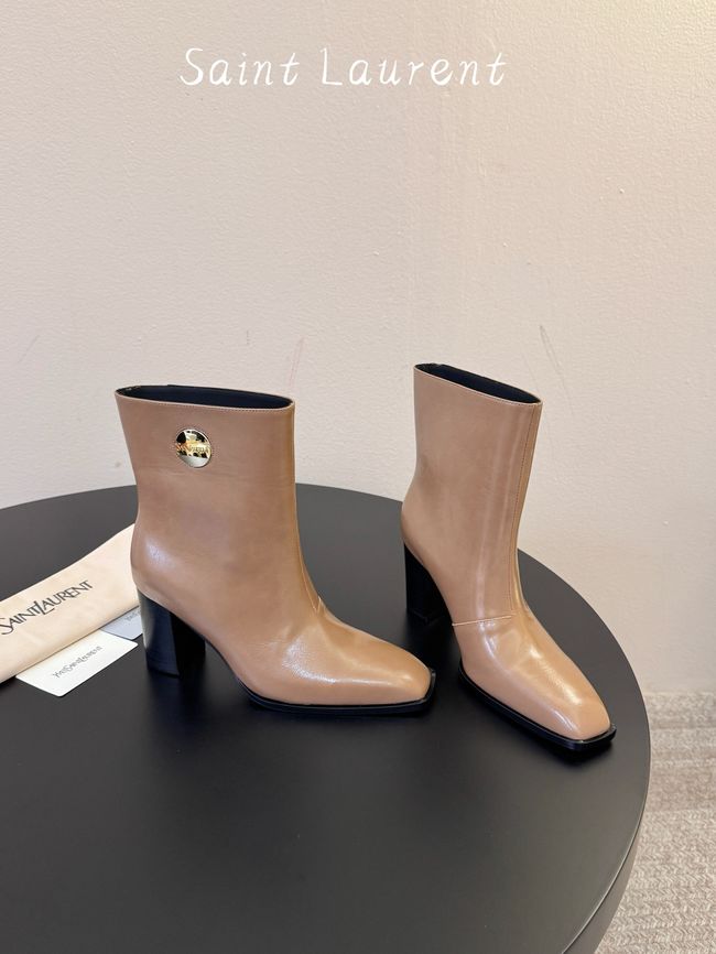 Saint Laurent boots in smooth leather 65282-2