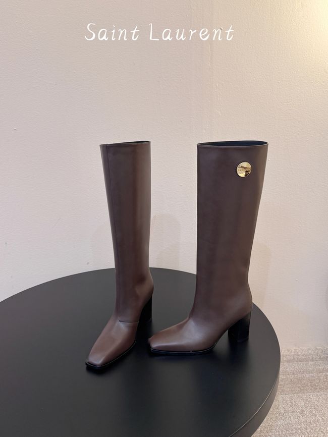 Saint Laurent boots in smooth leather 65288-1