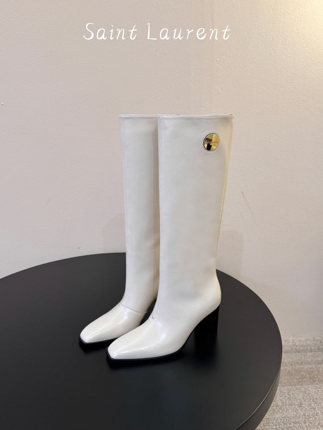 Saint Laurent boots in smooth leather 65288-2