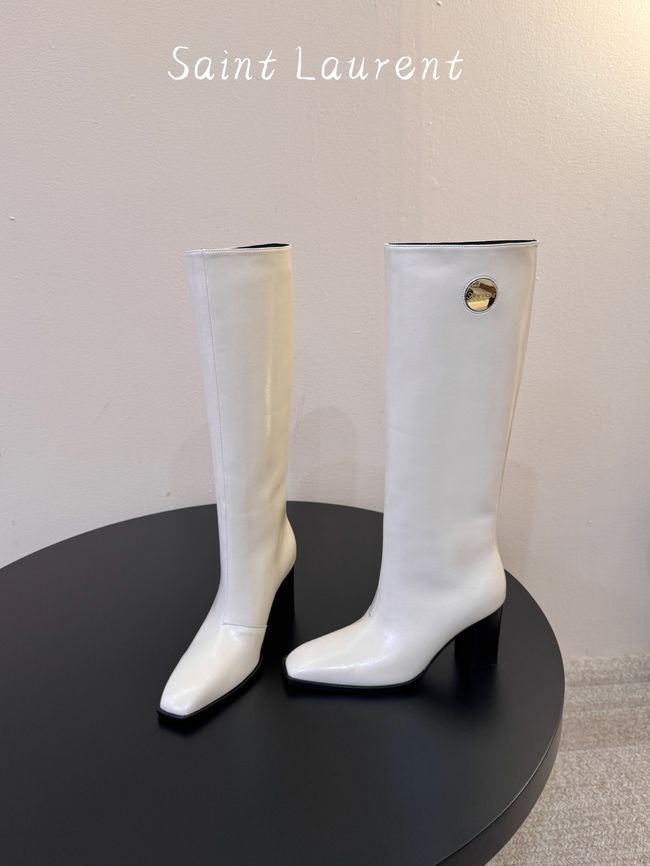 Saint Laurent boots in smooth leather 65288-2