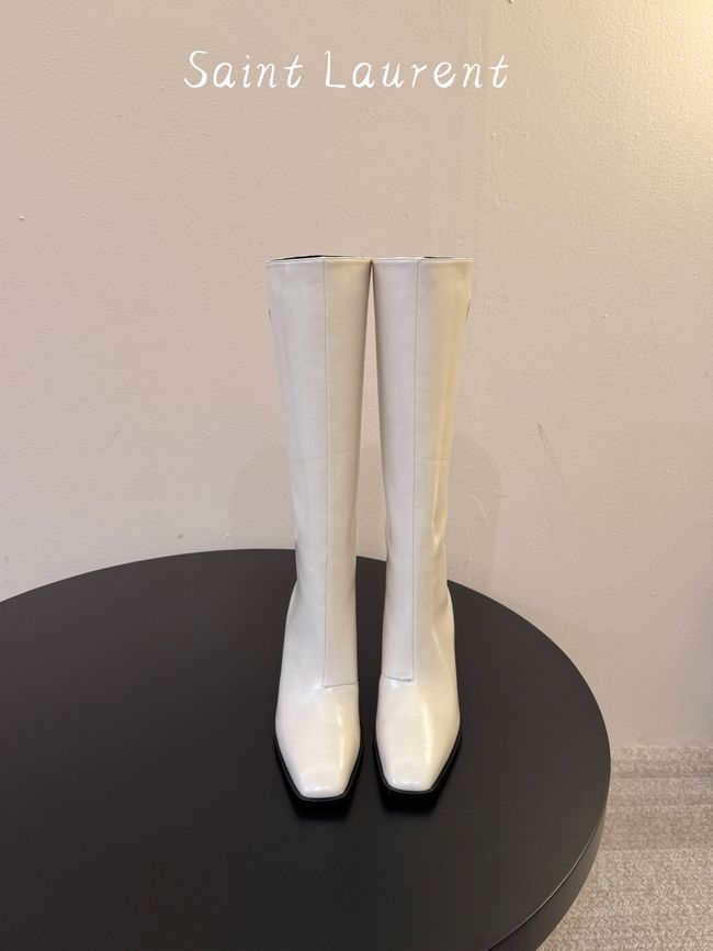 Saint Laurent boots in smooth leather 65288-2