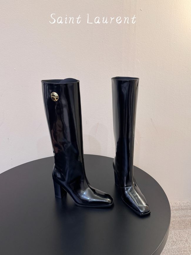 Saint Laurent boots in smooth leather 65288-4