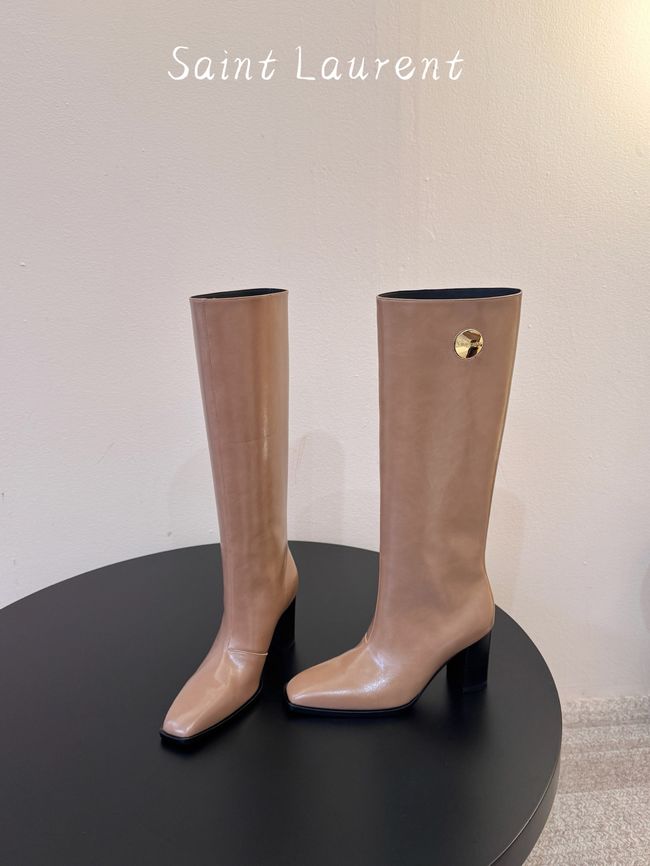 Saint Laurent boots in smooth leather 65288-5