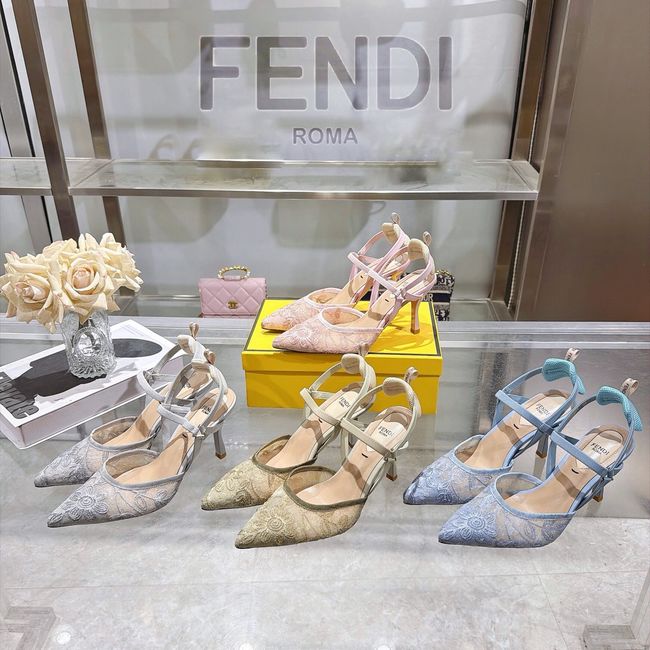 FENDI Very Colibri slingback sandals 8J9132-5