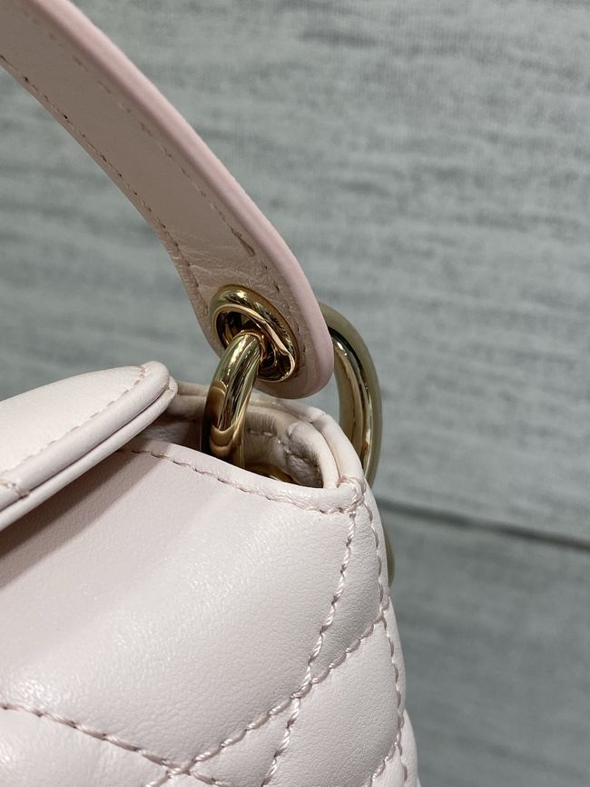 Dior Adiorable Top Handle Mini Bag Macrocannage Lambskin S1713OGY Ballet Pink Dior Adiorable Top Handle Mini Bag Macrocannage Lambskin S1713OGY Ballet Pink