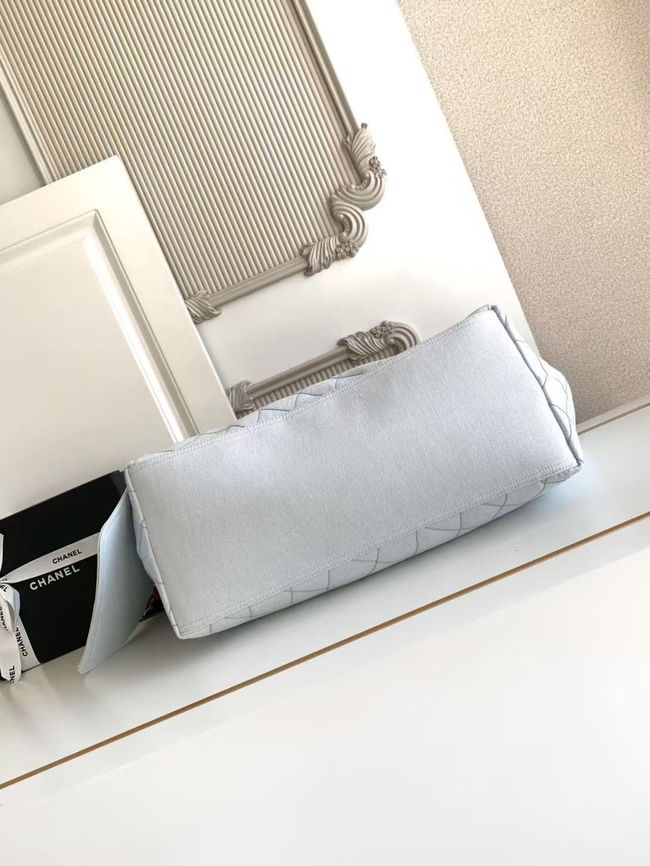 Chanel Shopping Bag AS6475 sky Blue Chanel Shopping Bag AS6475 sky Blue