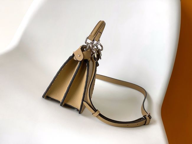 FENDI Peekaboo ISeeU Petite bag 8BN335A Apricot