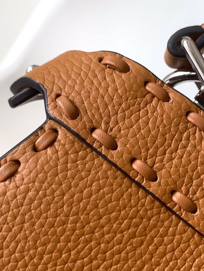 FENDI Peekaboo ISeeU Petite bag 8BN335A Brown