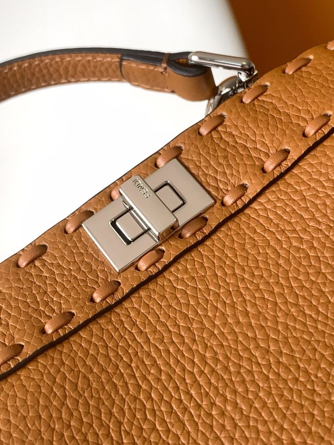FENDI Peekaboo ISeeU Petite bag 8BN335A Brown
