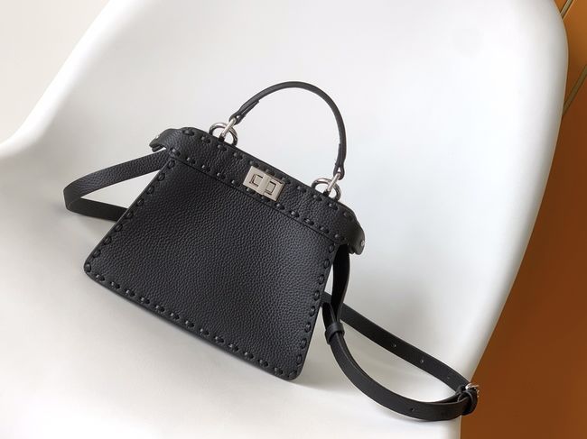 FENDI Peekaboo ISeeU Petite bag 8BN335A black