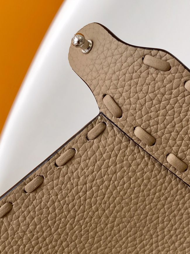 FENDI Peekaboo ISeeU Petite bag 8BN335A gray