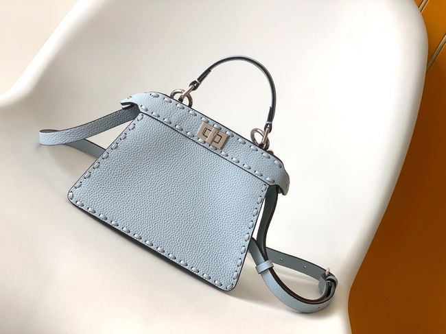 FENDI Peekaboo ISeeU Petite bag 8BN335A light blue