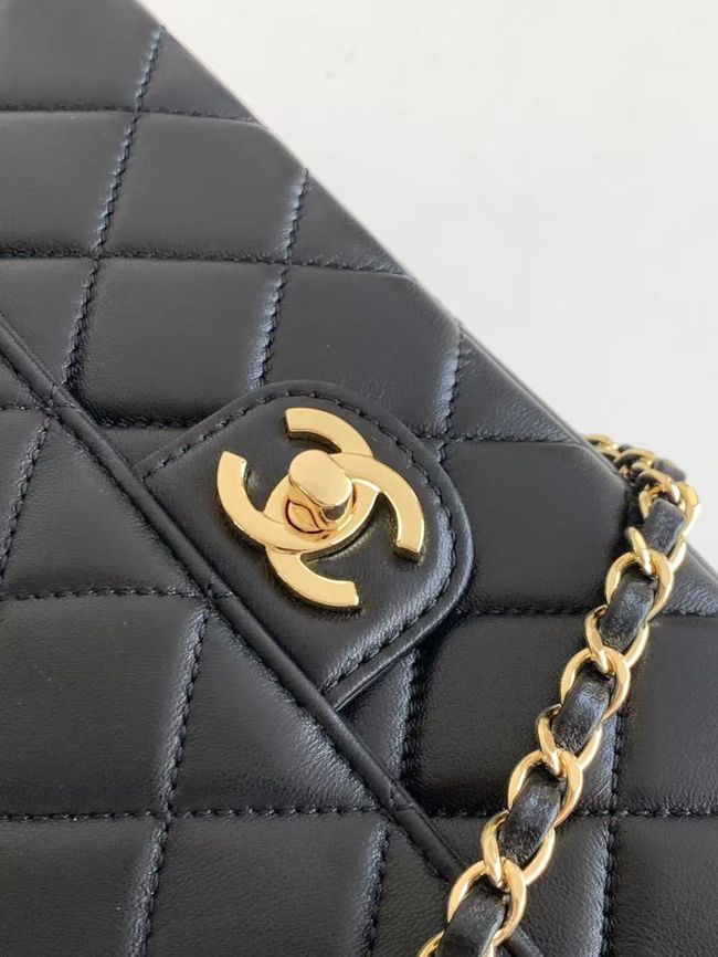 Chanel Flap Bag Lambskin AS6568 black