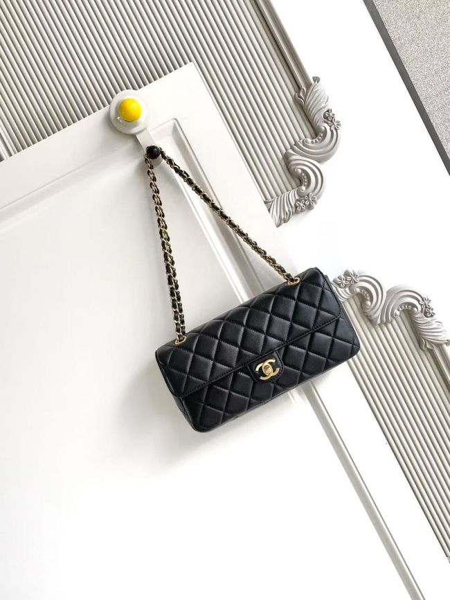 Chanel Flap Bag Lambskin AS6568 black